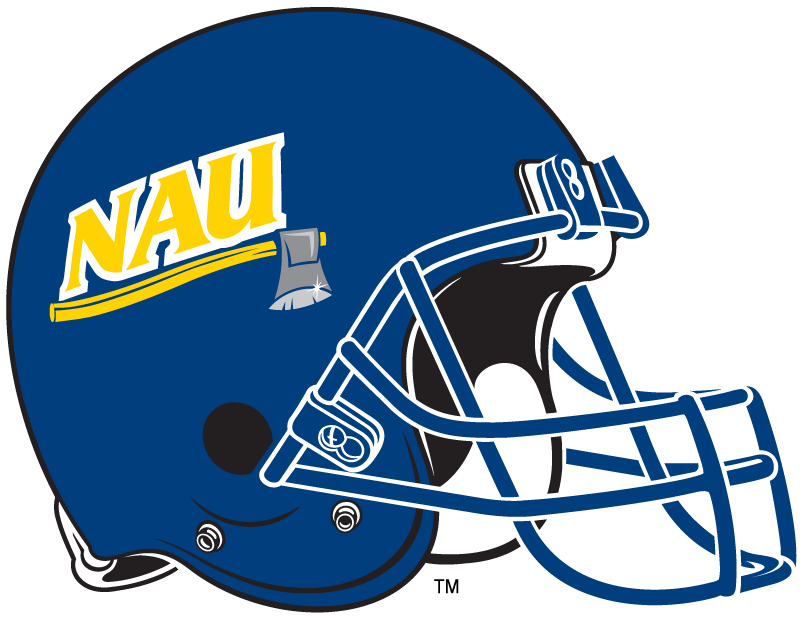 Northern Arizona Lumberjacks 2005-2013 Helmet Logo diy DTF decal sticker